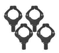 VGEBY Supporto per Poggia Coda per Canna da Pesca 4 Pezzi, Strumento per Testa con Staffa Magnetica Regolabile per Canna da Pesca Portatile (Black)