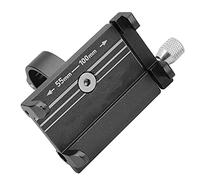 VGEBY Supporto per Telefono, Interamente in Lega di Alluminio, Leggero, Ad Alta Durezza, Facile da Installare con Viti Retrattili, Bloccaggio Automatico, per Telefoni Cellulari da (BLACK)