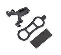 VGEBY Supporto per Torcia Bici, Compatibile Universale Supporto Clip Bicicletta, Robusto per Ciclisti Notturni, Escursionisti e Commutatori