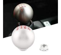 VGEBY Testa del per Auto, Pomello della Leva del Manuale in Alluminio, Facile da Installare per la Maggior Parte dei SUV e Berline (5a marcia #01)