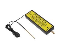VGEBY Tester di Tensione per Recinti Elettrici 12kv con Sei Indicatori Luminosi Compatto e Adatto Ai Viaggi per Recinzioni di Aziende Agricole e Bestiame