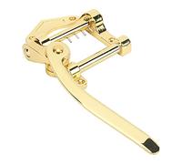 VGEBY Tremolo Vibrato Bridge per Chitarra Elettrica Tele - Facile da installare, Comodo e Veloce - 1 x Ponte di Vibrazione per Chitarra (GOLD)