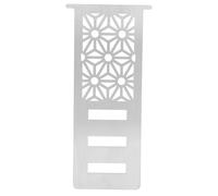 VGEBY Tubo per Apparecchi a Gas in Acciaio Inossidabile, Materiale 304 con Piastra di Estensione e Altezza Regolabile per Bruciatore Piatto Snowpeak GS 450R IGT (SILVER)