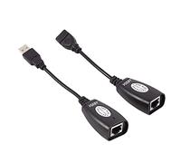 VGEBY USB 2.0 Extender Ethernet RJ45 Adattatore di Estensione del Cavo Rete Cablata Usb to Usb c