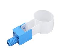 VGEBY Valvola di Controllo del Livello Dell'acqua ABS Durevole Automatico per Serbatoi D'acqua WC Acquari 1 unità (Ingresso acqua superiore)
