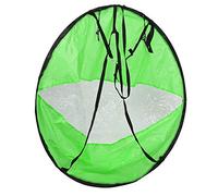 VGEBY Vela Sottovento in PVC da 108 Cm, Vela Pieghevole Portatile per Kayak con Cinture e Clip per Canoa Gonfiabile (GREEN)