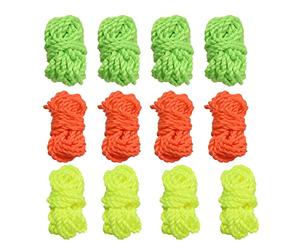 VGEBY Yo-Yo Strings 24 Capri Nylon Cotone Ricambio per - Responsive Non | Compatibile con Yo-yo Responsivi e Non Responsivi, Miscela Durevole a 24 Fili, Lunghezza 1,3 Metri, Confezione da 10