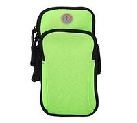 VGEBY1 Borsa da Braccio, Custodia da Polso Impermeabile in Neoprene per Correre da Jogging(Verde)