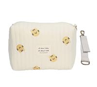 VGEBY1 Borsa per pannolini Organizer Squisito ricamo in morbido cotone Organizzatore per borsa per passeggino di grande capacità per viaggi (Testa di tigre)