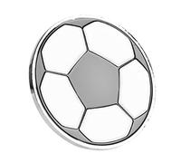 VGEBY1 Calcio Flip Coin, Lega di Calcio Duro antiruggine Arbitro Giudice Toss Monete Pick Side con Custodia per Allenamento Partite