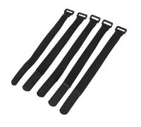 VGEBY1 Cinghia per Bicicletta,5 Pezzi/Set per Manubrio Regolabile in Nylon(Nero)