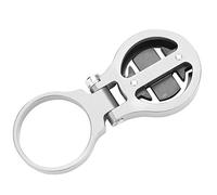 VGEBY1 Cremagliera di Estensione dell'odometro della Bici, Supporto del Manubrio del Supporto del Computer della Bici della Lega di Alluminio(Argento per)