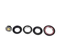 VGEBY1 Cuffia per Bicicletta, 4456ST Cuffia per Bicicletta con Tubo Dritto Conico per Bicicletta Rondella per Cuffia CNC AL6061 T6