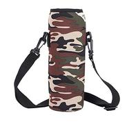 VGEBY1 Custodia Bottiglia,Custodia Termica per Bottiglia d'Acqua,Custodia da 1 litro in Neoprene con Coperchio per Bottiglia per Borracce per Escursionismo Viaggio Campeggio