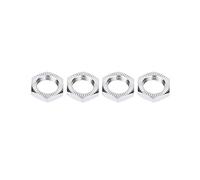VGEBY1 Dadi della Ruota dell'automobile di RC, 1/8 chiave del dado di 17mm della lega di alluminio dell'automobile dell'automobile di RC (Argento) Accessori per auto in miniatura
