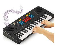 VGEBY1 Elettrico, 37Key USB Musicale Digitale Giocattolo educativo Tastiera con Microfono, Cavo USB per Bambini Bambini