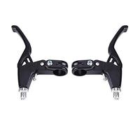 VGEBY1 Leva del freno della bicicletta, manopole dei freni di riciclaggio della bicicletta della lega di alluminio del freno della maniglia della coppia di paia 4 colori(nero)