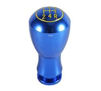 VGEBY1 Manopola pomello cambio auto, 5 marce universale Manopola leva cambio manuale e automatico per auto / manuale(blu)