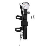 VGEBY1 Mini Pompa ad Aria, Pompa per Bicicletta Portatile 88PSI con manometro Montare per Tutte Le valvole Bici da Strada(Nero)