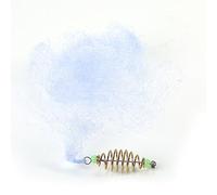 VGEBY1 Rete da Pesca, 4 Pezzi in Nylon Pieghevole da Pesca a Molla da Pesca Gancio da Pesca in Rame a Molla per Attrezzi da Pesca per Pesca Notturna(8目)