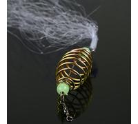 VGEBY1 Rete da Pesca, 4 Pezzi in Nylon Pieghevole da Pesca a Molla da Pesca Gancio da Pesca in Rame a Molla per Attrezzi da Pesca per Pesca Notturna(12目)