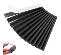 VGECEE 12 Pezzi Strisce Magnetiche Adesive, 150x25x2mm Strisce Magnetiche Autoadesive Forti Magneti Adesivi Flessibili Nastro Magnetico Rettangolare Impermeabile Calamita Adesiva per Garage Ufficio