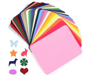 VGECEE 29 Pz Toppe Termoadesive, 29 Colorati Toppe Termoadesive per Jeans Toppa Termoadesiva per Tessuti Rettangolo Toppa Tessuto Decorazione e Riparazione per Giacche Zaini Scarpe Berretti,12.5*9.5cm