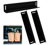 VGECEE 3 Pezzi Organizer per Bagagliaio dell'Auto, Organizer per Bagagliaio Auto Fissaggio Bagagli in Velcri Blocchi di Carico Flessibili Blocchi Separatori di Carica per Bagagliaio Furgone, Berlina