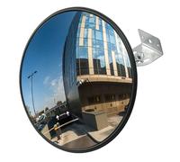VGECEE Specchio Convesso di Sicurezza 30cm, Specchio Grandangolare Regolabile Specchi Convesso da Traffico Specchi Stradale Convesso Specchietto Panoramico per Garage Percorso Interni ed Esterni