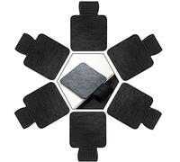 vgggrd 6 Pezzi Passante per Penna Autoadesivo,Portapenne Autoadesivo,Penna Portapenne In Pelle,Portapenne Elastico in Pelle,per Quaderni,Calendario,Menù(Nero)