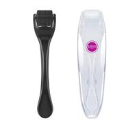 vgggrd Dermaroller Viso 0.5mm, Micro Rullo Professionale, 540-Aghi Titanio per Stimola la Crescita Capelli, Skin Care, Trattamento di Perdita Capelli, Delle Rughe, Cicatrici da Acne