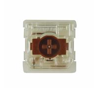 VGHJTYS Interruttore Milky a basso profilo v2 Rosso Blu Marrone Asse 3 pin for interruttori a basso profilo Tastiera meccanica K1 K7 NuPhy Air75 (Color : Brown 10pcs)