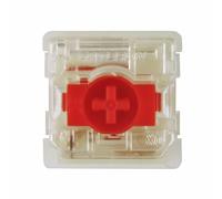 VGHJTYS Interruttore Milky a basso profilo v2 Rosso Blu Marrone Asse 3 pin for interruttori a basso profilo Tastiera meccanica K1 K7 NuPhy Air75 (Color : Red 70pcs)