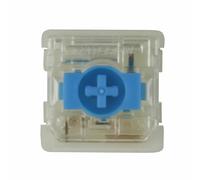 VGHJTYS Interruttore Milky a basso profilo v2 Rosso Blu Marrone Asse 3 pin for interruttori a basso profilo Tastiera meccanica K1 K7 NuPhy Air75 (Color : Blue 110pcs)