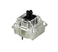 VGHJTYS Interruttore Mx pre-lubrificato V2 Interruttori tastiera meccanica a 3 pin velocità argento silenzioso rosso blu rosa (Color : Black 3 pin)