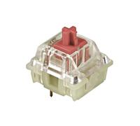 VGHJTYS Interruttore Mx pre-lubrificato V2 Interruttori tastiera meccanica a 3 pin velocità argento silenzioso rosso blu rosa (Color : Silent red 3 pin)