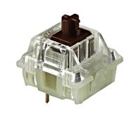 VGHJTYS Interruttore Mx pre-lubrificato V2 Interruttori tastiera meccanica a 3 pin velocità argento silenzioso rosso blu rosa (Color : Brown 3 pin)