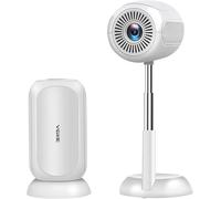 VGKE Mini proiettore con app Android, messa a fuoco automatica 3D TOF, correzione trapezoidale automatica, 16000 lumen Full HD 4K, supporto WiFi6 Bluetooth proiettore portatile per outdoor, cellulare