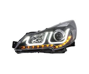 VGLLUTLH Accessori for auto compatibili for Subaru Legacy Head Light 2010-2016 Outback Faro compatibile for Legacy Head Lamps L-ED DRL Indicatori di direzione