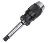 VGLQNRPT Mandrino autoserrante MT2-B16, 1-13 mm, mandrino senza chiave | In acciaio 40 Cr, per torni e trapani, alta precisione