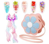 VGMANNTA Borsetta Bambina Borsa Bambina Borsa Ragazza Borsetta Bimba Regolabile Tracolla per Borsa Borse Ragazza Idee Regalo Ragazza per Compleanno Natale