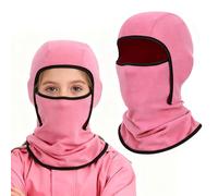 VGMANNTA Passamontagna Bambino Invernale in Pile Termico 4-10 Anni Termico Antivento Cappello Scaldacollo Bambino Scaldacollo Sci Sciarpa Berretti in Pile Caldo Sottocasco Sci per Ragazze Ragazzi-R