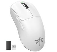 VGN F1 Pro Max Lightspeed - Mouse da gioco wireless con doppia modalità 2.4G/Type-C cablato - Sensore 25K - 26.000 DPI - 55 g Leggero - 6 pulsanti programmabili - Durata della batteria fino a 200 ore