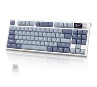VGN GAMEPOWER x ATTACK SHARK K86 Tastiera Meccanica Wireless, Apex Pro TKL Gasket Tastiera Gaming RGB 75%, 2.4G/Bluetooth/USB-C con Schermo TFT, Manopola, Hot Swappable Interruttore Lineare, PC/MAC