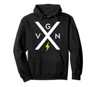 VGN PWR - Vegan Power - Straight Edge Felpa con Cappuccio