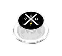 VGN PWR - Vegan Power - Straight Edge PopSockets PopGrip per MagSafe