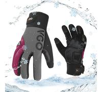 Vgo... Guanti Donna Invernali Impermeabili da Lavoro, Guanti Termici Uomo per Frigo Congelatore Edilizia Magazzino Guida