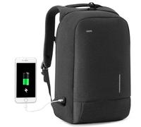 VGOAL Zaino per computer portatile da 13,3 pollici, con lucchetto TSA e ricarica USB, approvato dal volo, zaino da viaggio antifurto, zaino da viaggio, resistente all'acqua, borsa per computer per