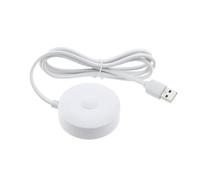 VGOL 1 base di ricarica magnetica per spazzolino elettrico USB compatibile con Braun Oral-B IO 7/8/9/10 base di ricarica per spazzolino elettrico 1 m, bianco