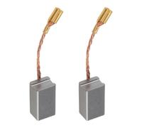 VGOL 1 paio di spazzole in carbonio con piombo in rame DAS150T.V6-38 6 x 8 x 13 mm compatibili con levigatrice orbitale Sealey DAS150T V6 150 mm a doppia azione